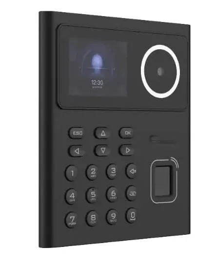Hikvision Biometric Machine Face | Finger | WiFi With Battery Backup DS-K1T320EFWX-B view 3